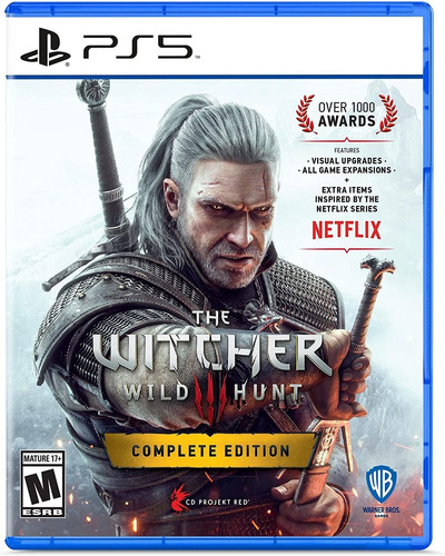 Jogo Ps5 The Witcher 3 Wild Hunt Complete Edition Mid Fisica